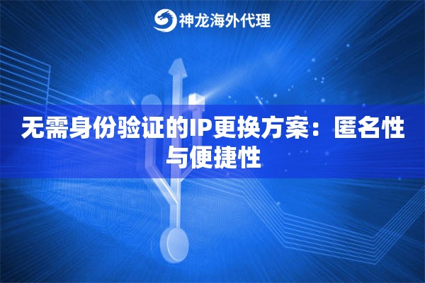无需身份验证的IP更换方案：匿名性与便捷性