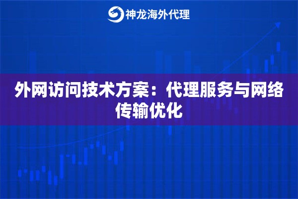 外网访问技术方案：代理服务与网络传输优化
