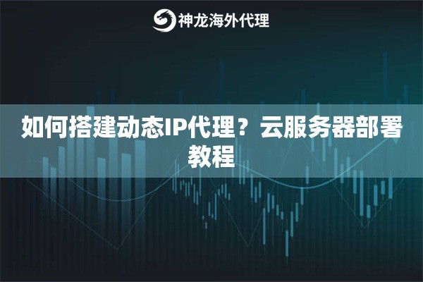 如何搭建动态IP代理？云服务器部署教程
