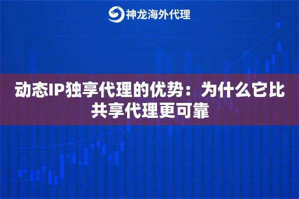 动态IP独享代理的优势：为什么它比共享代理更可靠