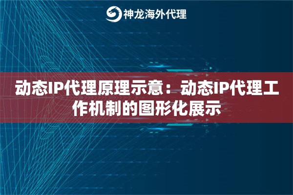 动态IP代理原理示意：动态IP代理工作机制的图形化展示