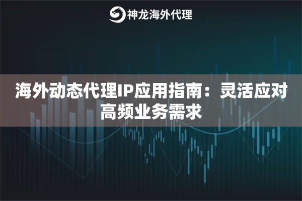 海外动态代理IP应用指南:灵活应对高频业务需求 海外动态代理IP应用指南:灵活应对高频业务需求