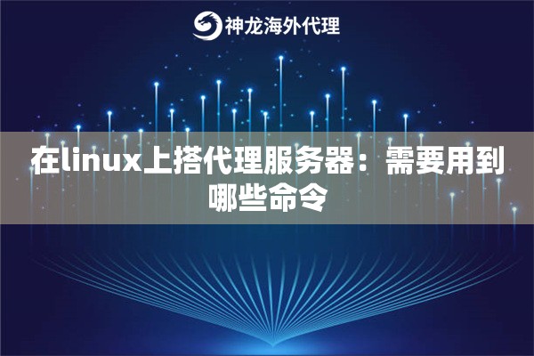 在linux上搭代理服务器：需要用到哪些命令