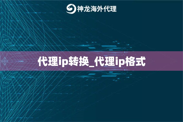 代理ip转换_代理ip格式