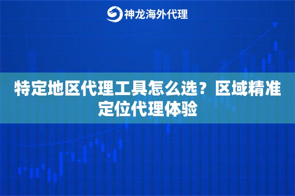 特定地区代理工具怎么选？区域精准定位代理体验