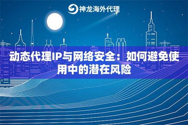 动态代理IP与网络安全：如何避免使用中的潜在风险