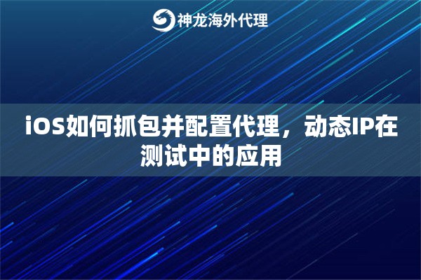 iOS如何抓包并配置代理，动态IP在测试中的应用