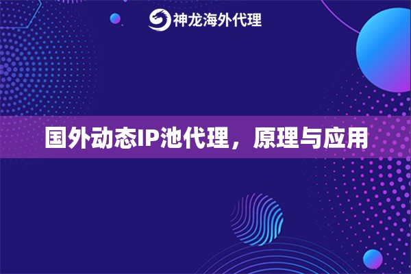 国内动态IP池代理，原理与应用