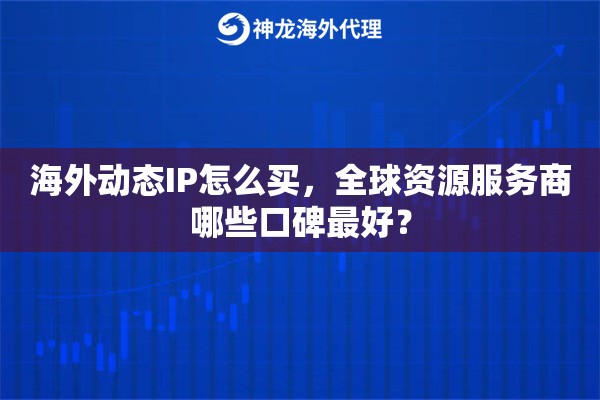 海外动态IP怎么买，全球资源服务商哪些口碑最好？