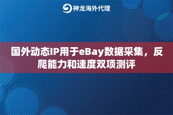 国外动态IP用于eBay数据采集，反爬能力和速度双项测评