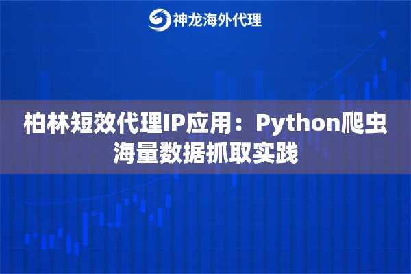 柏林短效代理IP应用：Python爬虫海量数据抓取实践