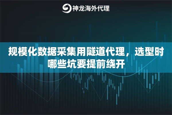 规模化数据采集用隧道代理，选型时哪些坑要提前绕开