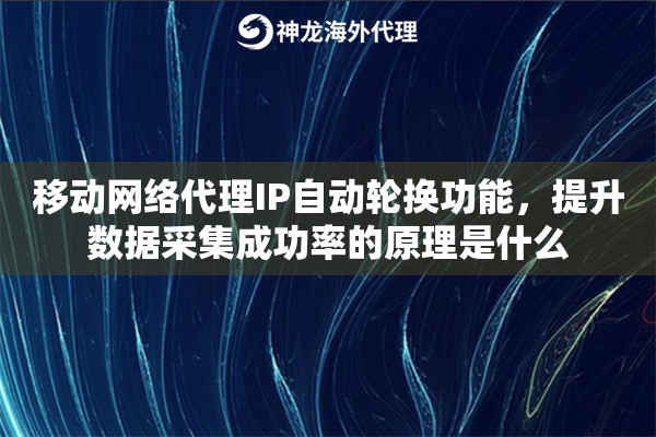 移动网络代理IP自动轮换功能，提升数据采集成功率的原理是什么