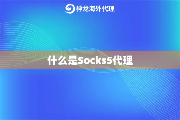 什么是Socks5代理