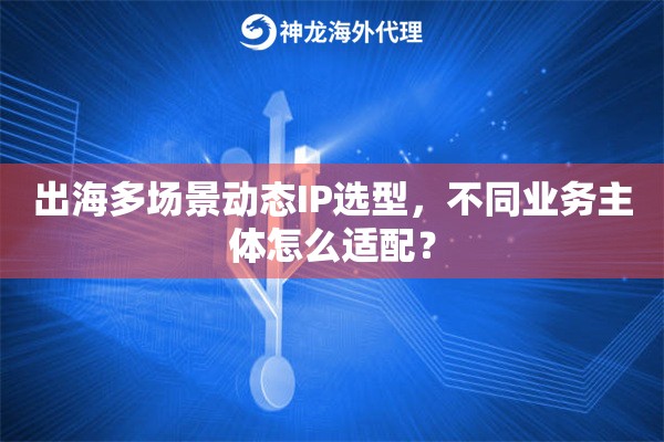 出海多场景动态IP选型，不同业务主体怎么适配？