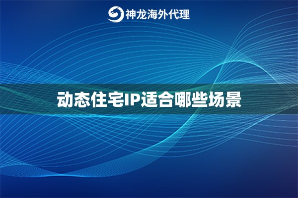 动态住宅IP适合哪些场景