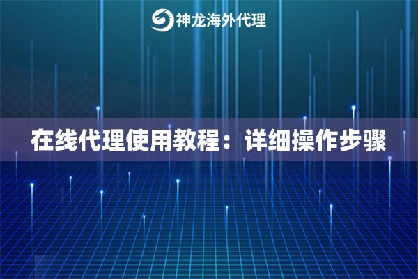在线代理使用教程：详细操作步骤