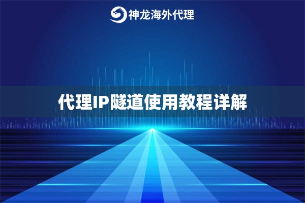 代理IP隧道使用教程详解
