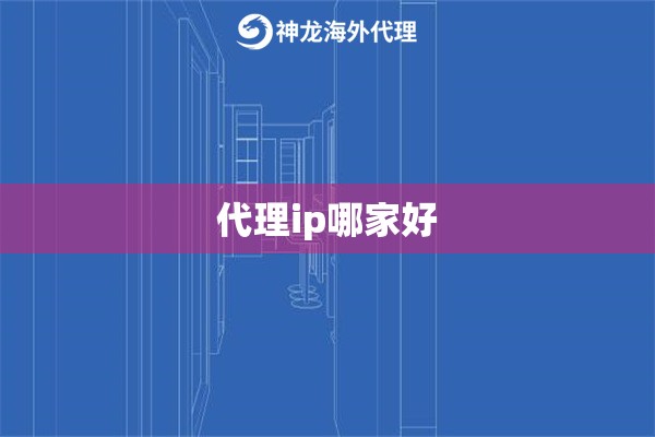 代理ip哪家好