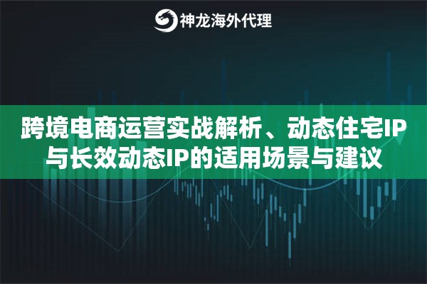 跨境电商运营实战解析、动态住宅IP与长效动态IP的适用场景与建议
