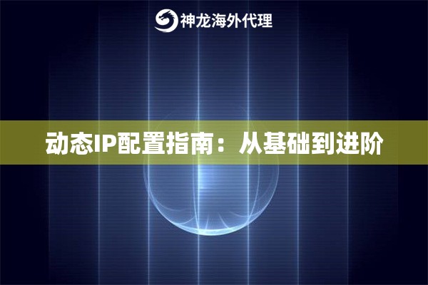 动态IP配置指南：从基础到进阶