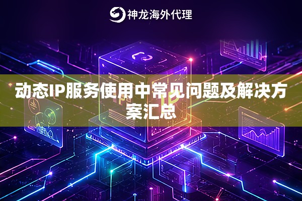 动态IP服务使用中常见问题及解决方案汇总