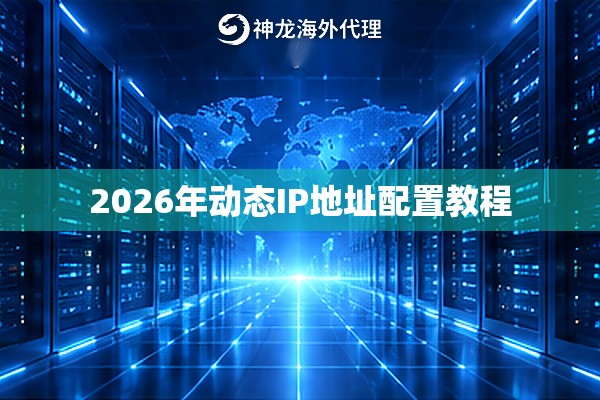 2026年动态IP地址配置教程