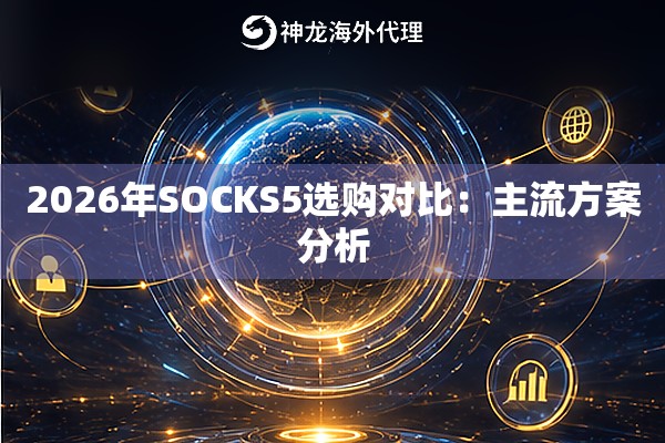 2026年SOCKS5选购对比:主流方案分析 2026年SOCKS5选购对比:主流方案分析