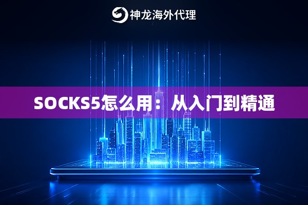 SOCKS5怎么用：从入门到精通
