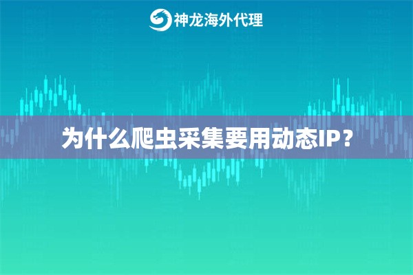 为什么爬虫采集要用动态IP？