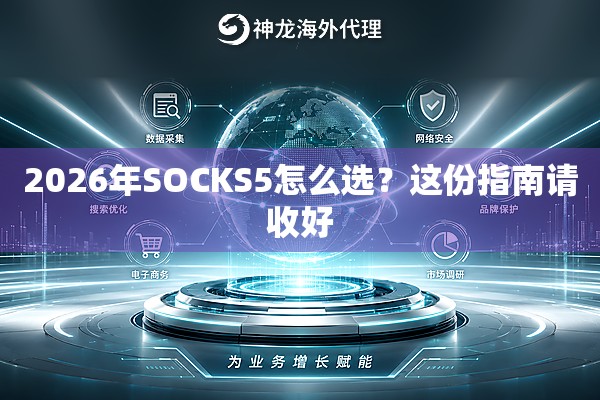2026年SOCKS5怎么选？这份指南请收好