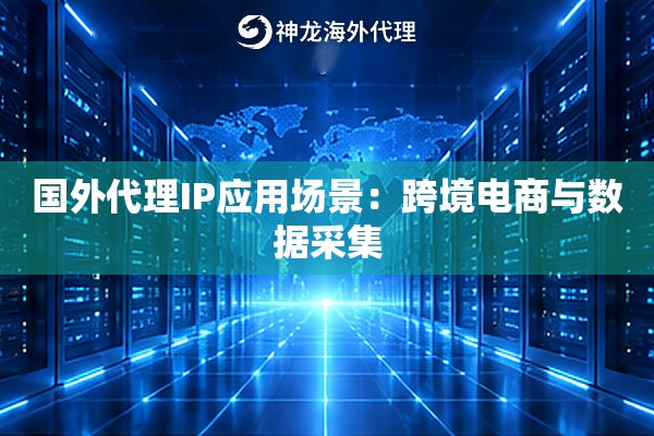 国外代理IP应用场景：跨境电商与数据采集