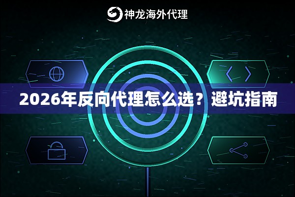 2026年反向代理怎么选？避坑指南