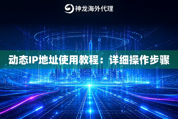 动态IP地址使用教程：详细操作步骤