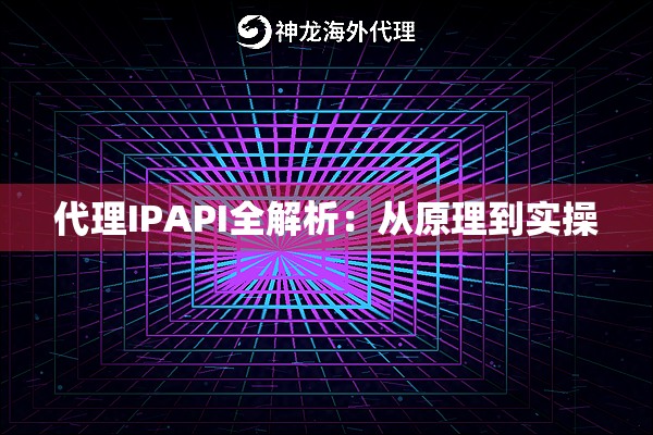 代理IPAPI全解析:从原理到实操 代理IPAPI全解析:从原理到实操