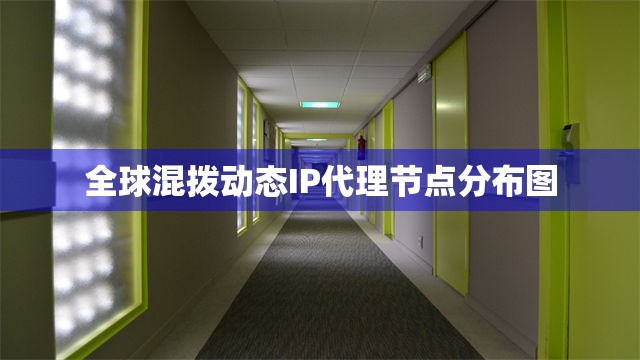 全球混拨动态IP代理节点分布图