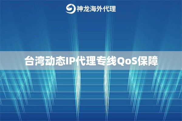 台湾动态IP代理专线QoS保障