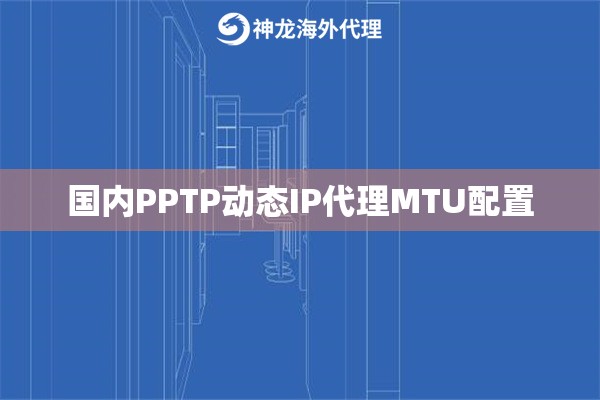 国内PPTP动态IP代理MTU配置