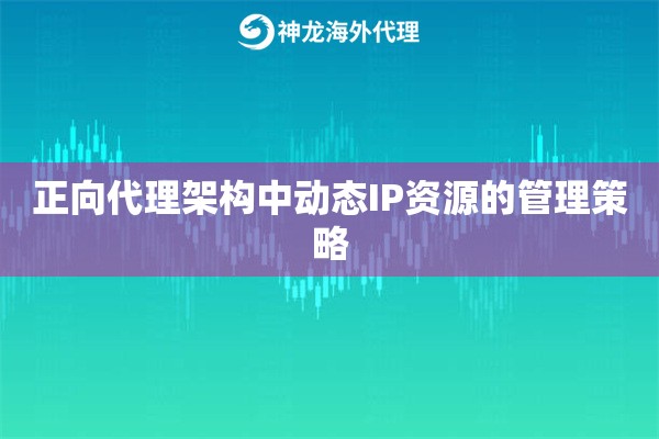 正向代理架构中动态IP资源的管理策略