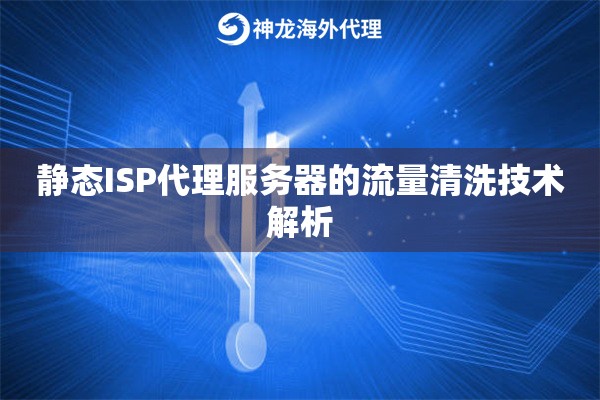 静态ISP代理服务器的流量清洗技术解析