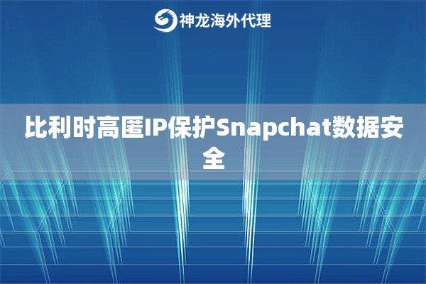 比利时高匿IP保护Snapchat数据安全