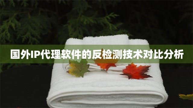国外IP代理软件的反检测技术对比分析
