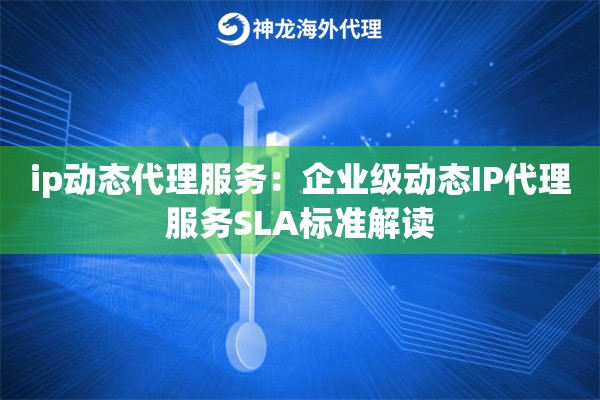 ip动态代理服务：企业级动态IP代理服务SLA标准解读