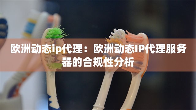 欧洲动态ip代理：欧洲动态IP代理服务器的合规性分析