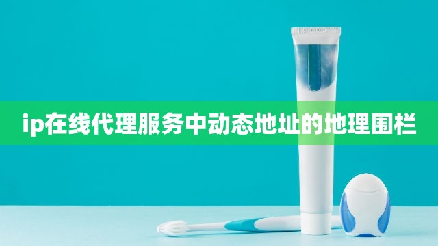 ip在线代理服务中动态地址的地理围栏