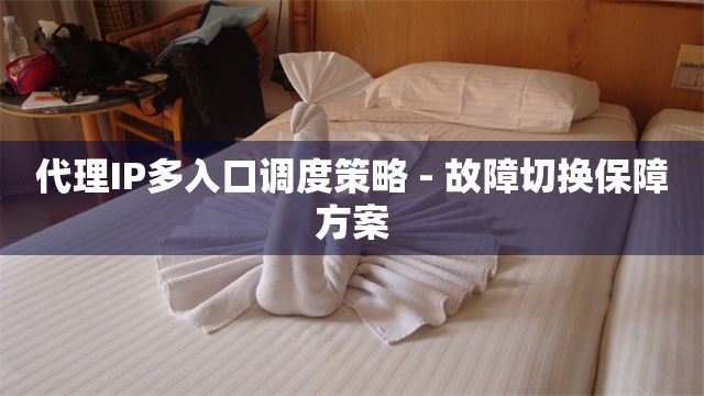 代理IP多入口调度策略 - 故障切换保障方案