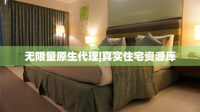无限量原生代理|真实住宅资源库
