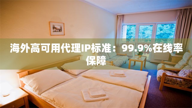 海外高可用代理IP标准：99.9%在线率保障