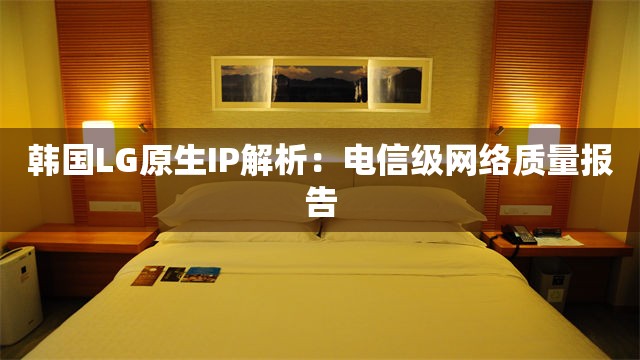 韩国LG原生IP解析：电信级网络质量报告