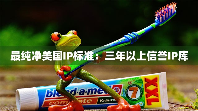 最纯净美国IP标准：三年以上信誉IP库